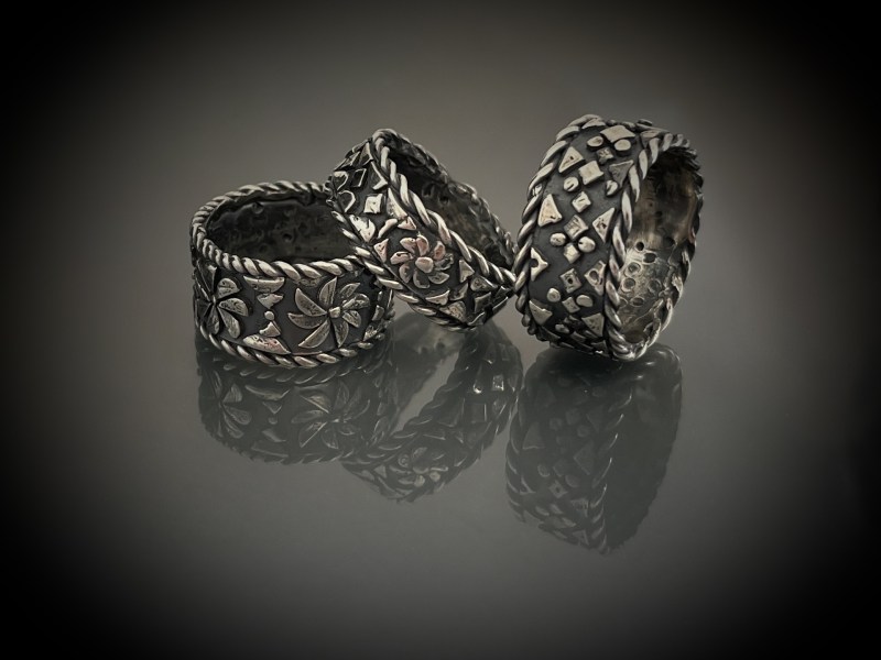 Silver Rings by Jose Santana