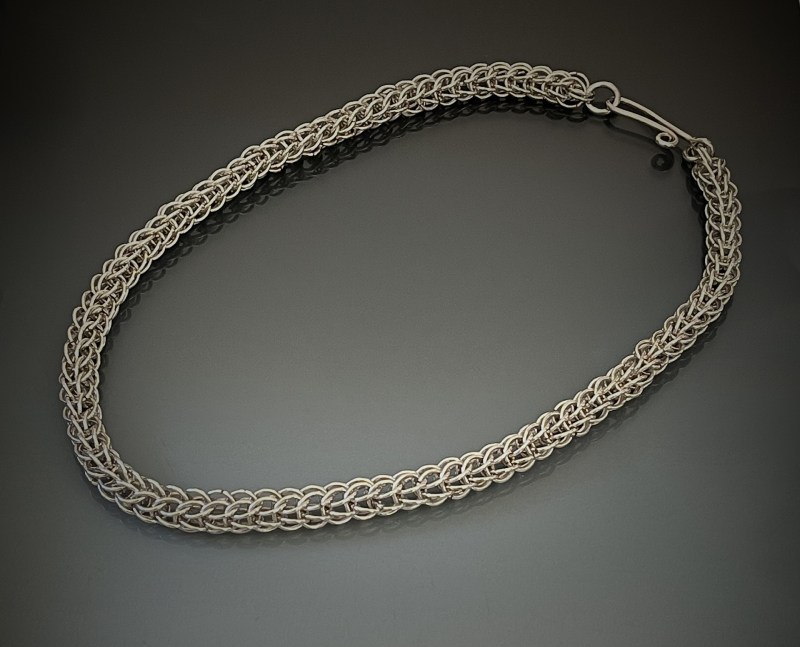 Hand made silver chain by Jose Santana